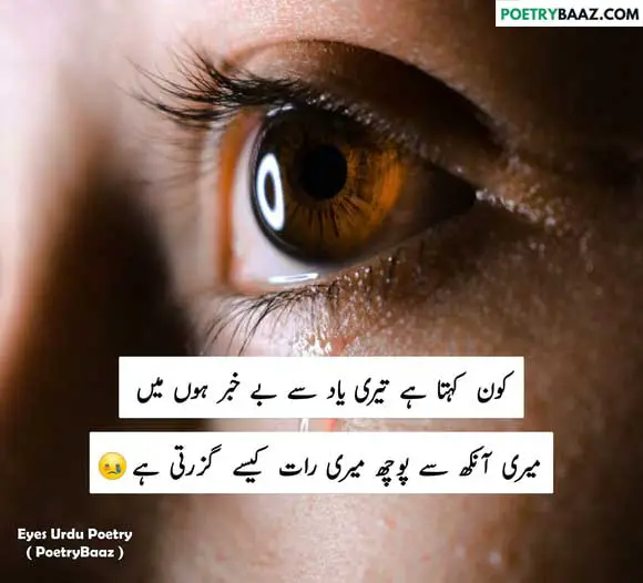 2 lines Sad Poetry About Eyes