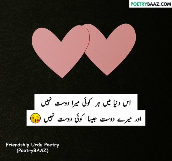 Best Friend Poetry in Urdu 2 lines