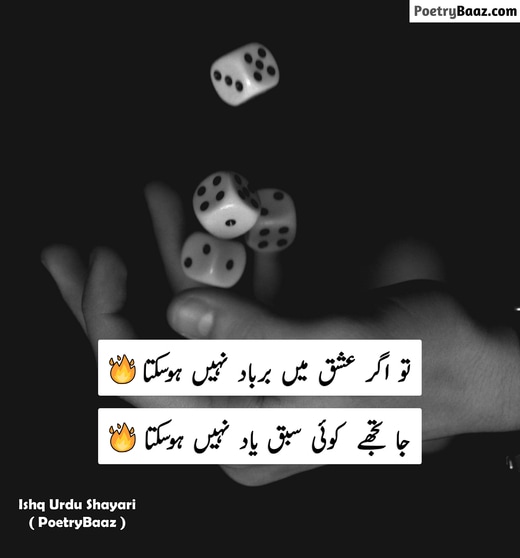 Heart Touching Ishq Poetry in Urdu 2 lines