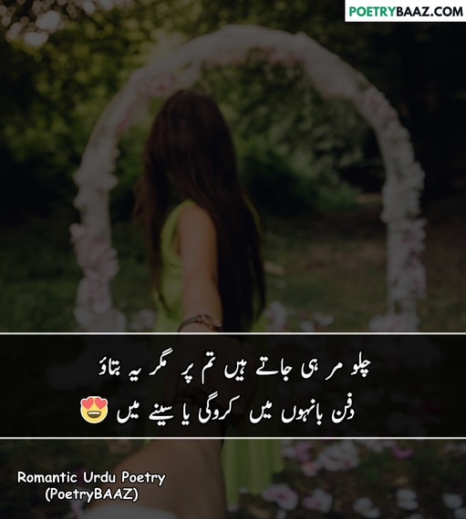 Hot Love Romantic Poetry in Urdu 2 lines