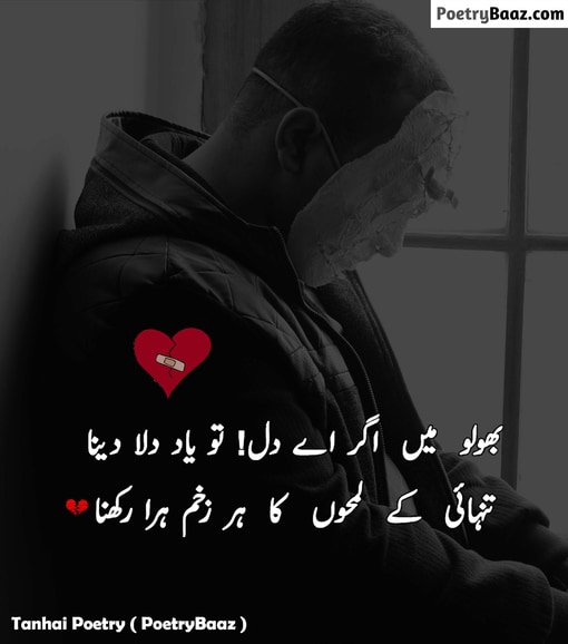 Broken Heart Poetry Tanhai Urdu Poetry